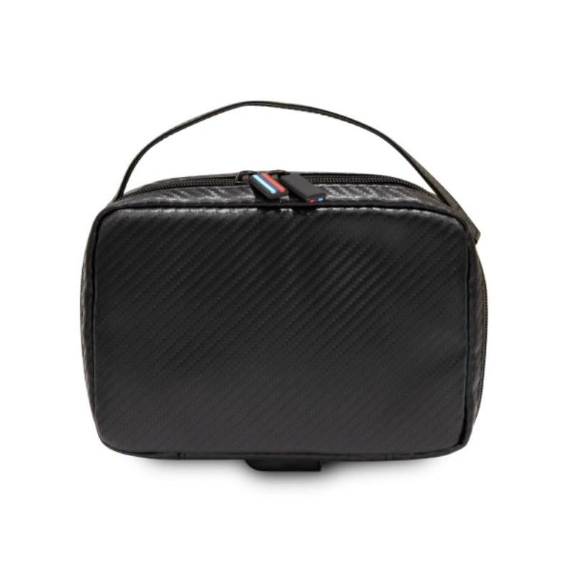 BMW Carbon Tricolor - Krepšys / organizatorius su išoriniu USB prievadu (juodas)