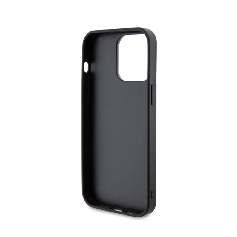 Guess Rhinestone Metal Logo – dėklas iPhone 15 Pro Max (geltonas)