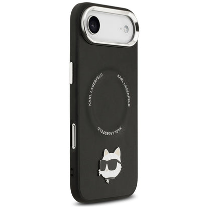 Karl Lagerfeld Choupette Smeigtukas MagSafe - Dėklas iPhone Air (juodas)