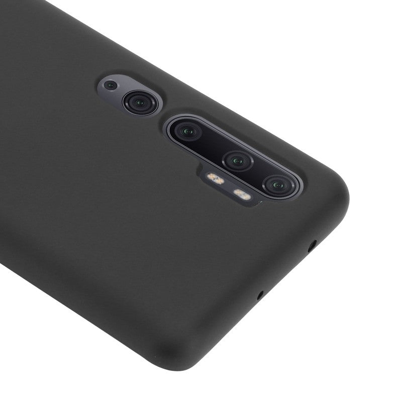 Crong Color Cover – lankstus dėklas, skirtas Xiaomi Mi Note 10 / Mi Note 10 Pro (juodas)