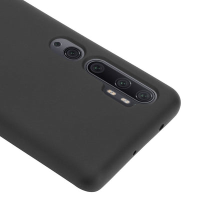 Crong Color Cover – lankstus dėklas, skirtas Xiaomi Mi Note 10 / Mi Note 10 Pro (juodas)