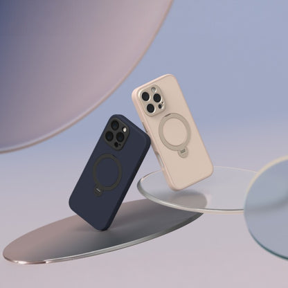 Moshi Kameleon MagSafe – dėklas skirtas iPhone 16 Pro Max su stovu (Shell Pink)