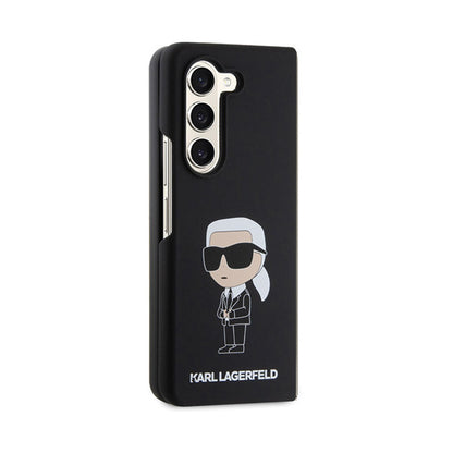 Karl Lagerfeld Silicone Ikonik - Samsung Z Fold 5 dėklas (juodas)