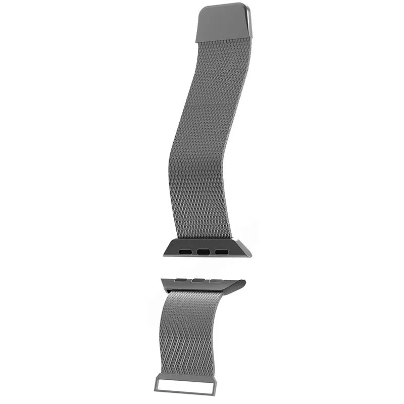 Puro Milanese Magnetic Band - Nerūdijančio plieno apyrankė Apple Watch 38/40/41/42 mm (sidabrinė)