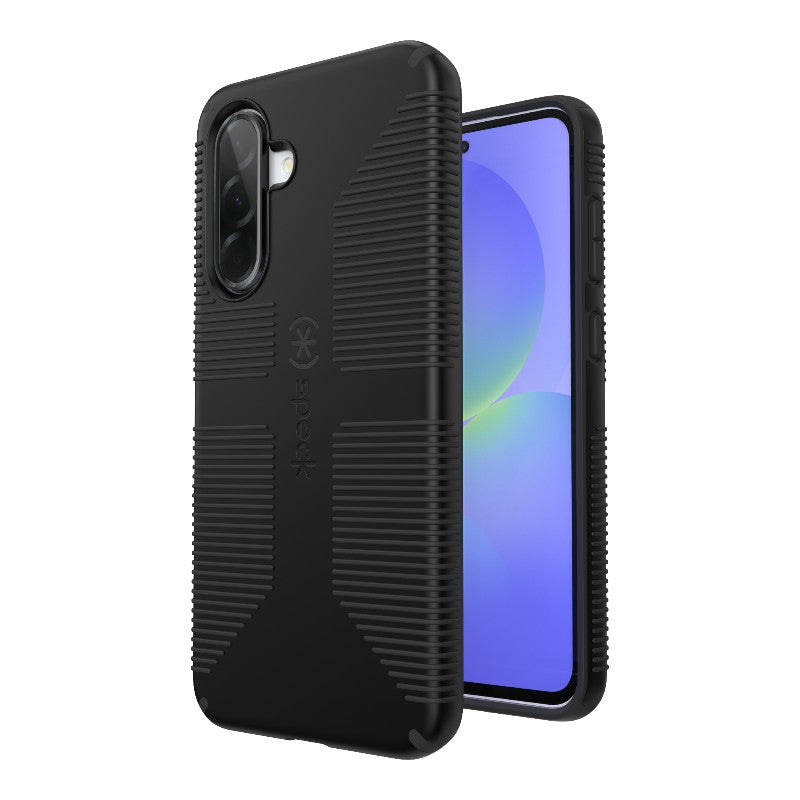 Speck Impacthero Grip – Dėklas skirtas Samsung Galaxy A36 5G / A56 5G (Juodas)
