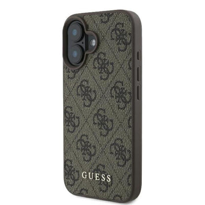 Guess 4G Classic - Dėklas iPhone 16 Plus (rudas)