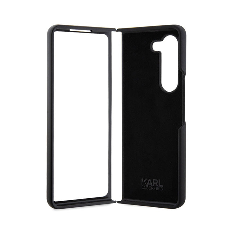 Karl Lagerfeld Silicone Ikonik - Samsung Z Fold 5 dėklas (juodas)