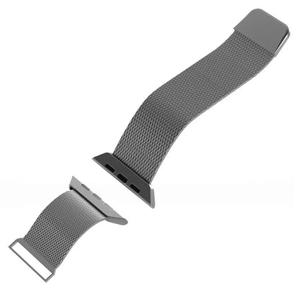 Puro Milanese Magnetic Band - Nerūdijančio plieno apyrankė Apple Watch 38/40/41/42 mm (sidabrinė)