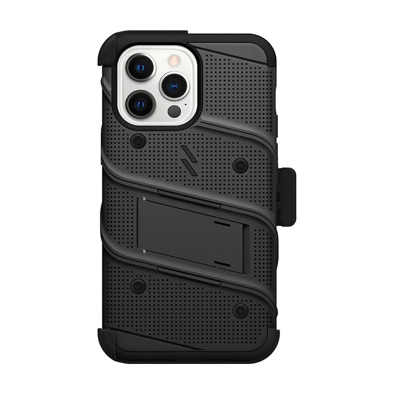 ZIZO BOLT serija – dėklas, skirtas „iPhone 14 Pro Max“ (juodas)