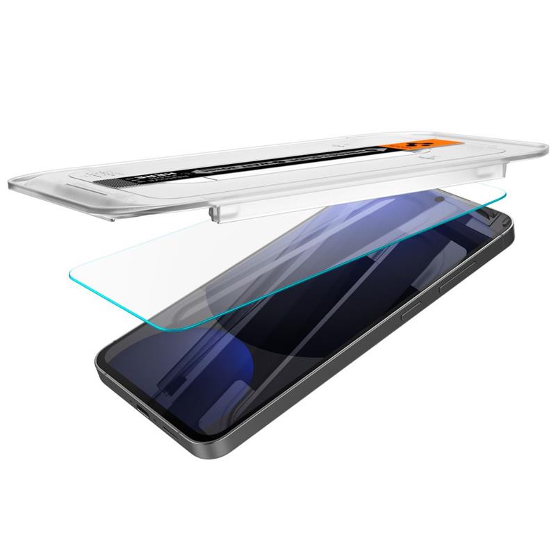Spigen GLAS.TR EZ FIT 2 vnt. – Grūdintas stiklas skirtas Samsung Galaxy A56 5G / S24 FE (2 vnt.)