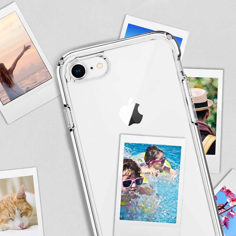 Spigen Ultra Hybrid – dėklas skirtas iPhone SE 2022 / SE 2020 / 8 / 7 (skaidrus)