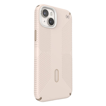 Speck Presidio2 Grip ClickLock ir Magsafe – iPhone 15 Plus / iPhone 14 Plus dėklas (Bleached Bone / Heirloom Gold / Hazel Brown)
