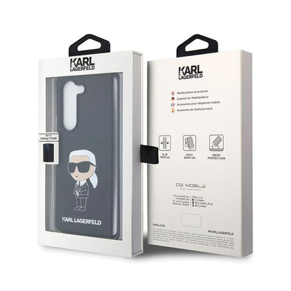 Karl Lagerfeld Silicone Ikonik - Samsung Z Fold 5 dėklas (juodas)