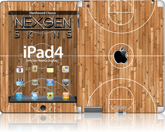 Nexgen lipdukai su 3D efektu, skirti iPad 2/3/4 (Klasikinės kietos medienos 3D)