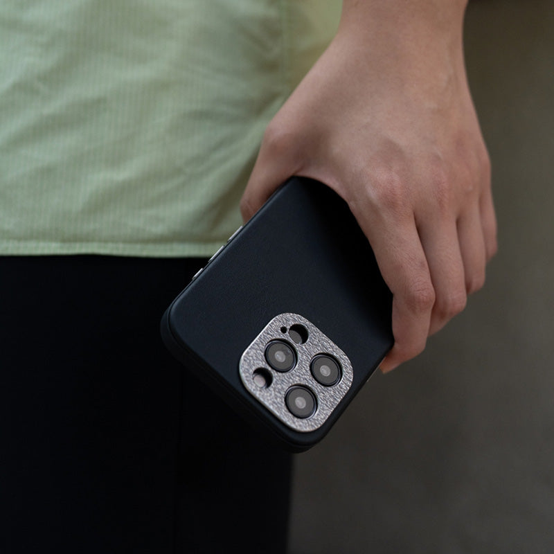 Moshi Napa MagSafe – Odininis dėklas, skirtas iPhone 15 Plus (Vidurnakčio juoda)