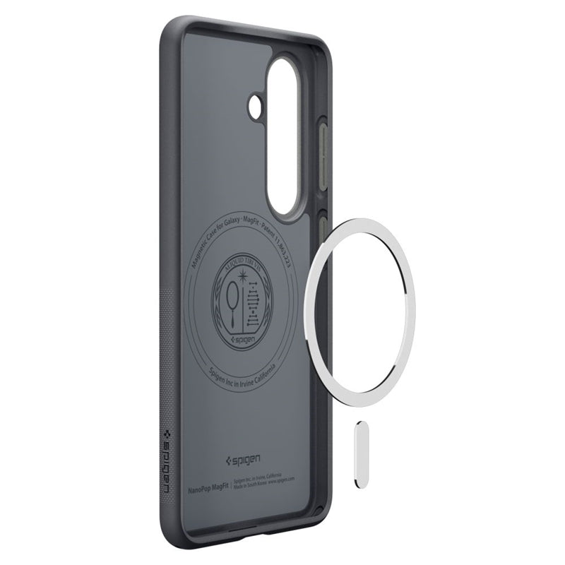 Spigen Nano Pop Mag MagSafe – dėklas Samsung Galaxy S26 (Black Sesame)