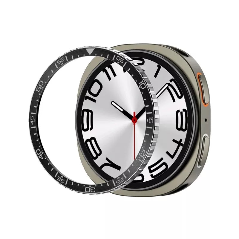 Spigen Bezel Tune Diver - Apsauginis korpusas / Bezel žiedas, skirtas Samsung Galaxy Watch 8 44 mm (Juodas)
