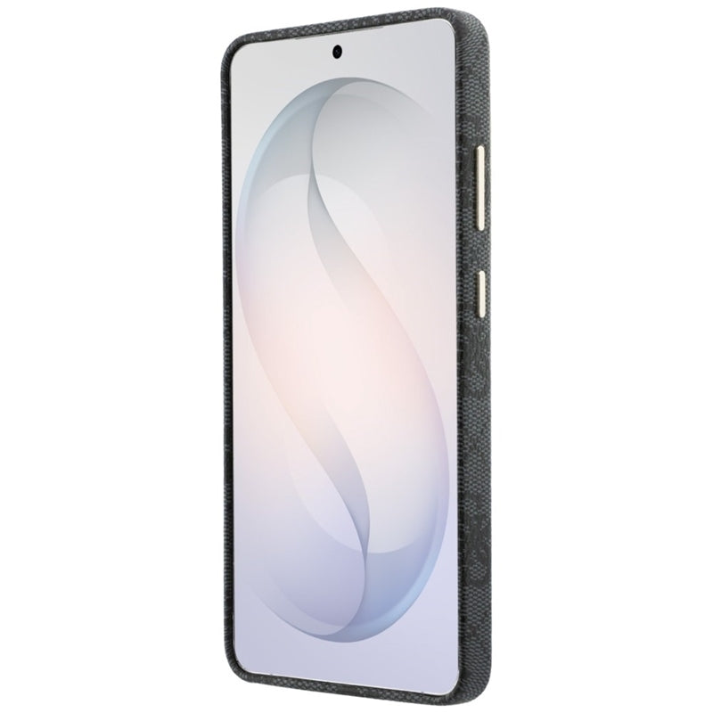 Guess 4G Script MagSafe dėklas - Samsung Galaxy S26 Ultra (juodas)