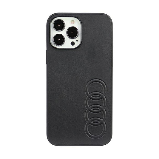 Audi Sintetinė Oda – Dėklas, skirtas iPhone 13 Pro Max (juodas)