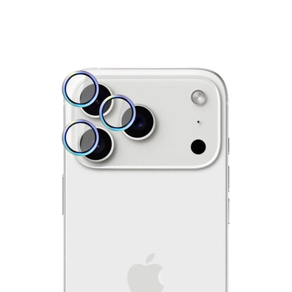 3mk HARDY Objektyvo Apsauga Pro – Objektyvo stiklas, skirtas iPhone 17 Pro / iPhone 17 Pro Max (Vaivorykštinis)