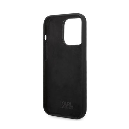 Karl Lagerfeld Silikoninis NFT Choupette – dėklas, skirtas „iPhone 14 Pro Max“ („Black“)