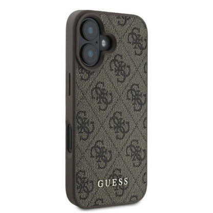 Guess 4G Classic - Dėklas iPhone 16 Plus (rudas)