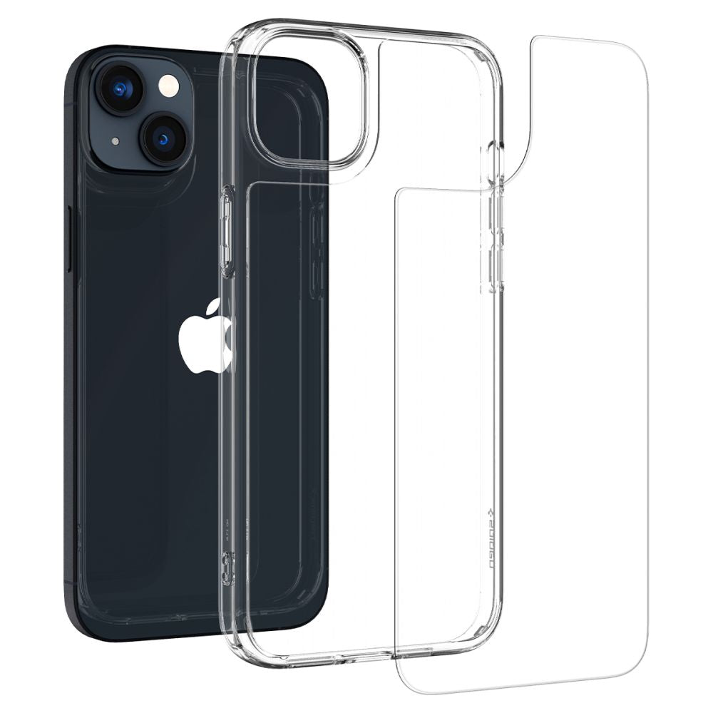 Spigen Quartz Hybrid – „iPhone 15 Plus“ / „iPhone 14 Plus“ dėklas (skaidrus)