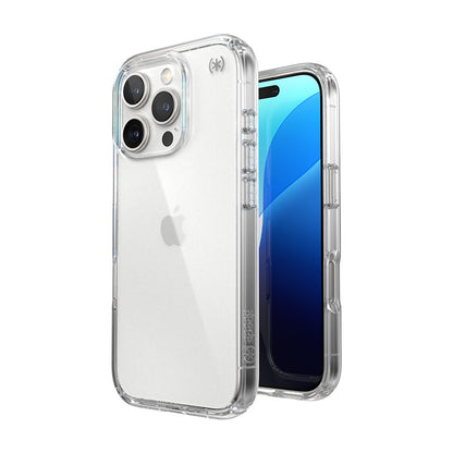 Speck Presidio Perfect-Clear - Dėklas iPhone 16 Pro (Skaidrus)