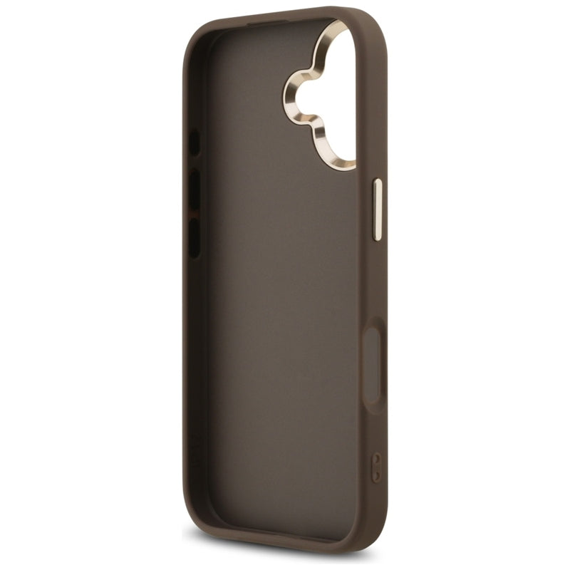 Guess 4G Big 4G Classic Logo - Dėklas iPhone 17 (Ruda / Auksas)