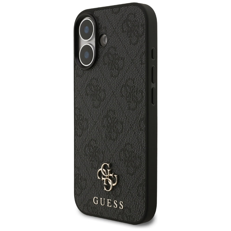 Guess 4G Small 4G ir Classic MagSafe dėklas iPhone 17 (juodas)