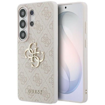 Guess 4G Big Metal Logo dėklas - Samsung Galaxy S26 Ultra (Rožinis)