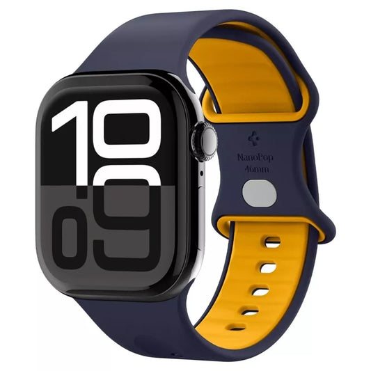 Spigen Nano Pop – Dirželis Apple Watch 44/45/46/49 mm (Mėlynių Tamsiai Mėlynas)