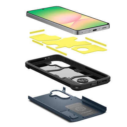 Spigen Tough Armor – dėklas Samsung Galaxy A56 5G (Metal Slate)