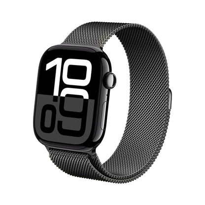 Crong Milano Steel - nerūdijančio plieno apyrankė „Apple Watch“ 38/40/41/42 mm (grafito spalva)