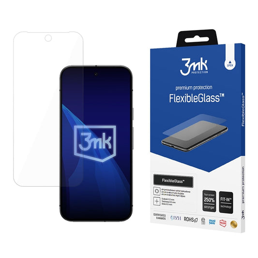 3mk FlexibleGlass – Hibridinis stiklas, skirtas Google Pixel 9a