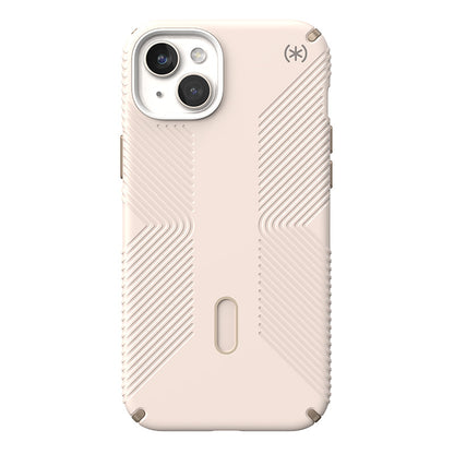 Speck Presidio2 Grip ClickLock ir Magsafe – iPhone 15 Plus / iPhone 14 Plus dėklas (Bleached Bone / Heirloom Gold / Hazel Brown)