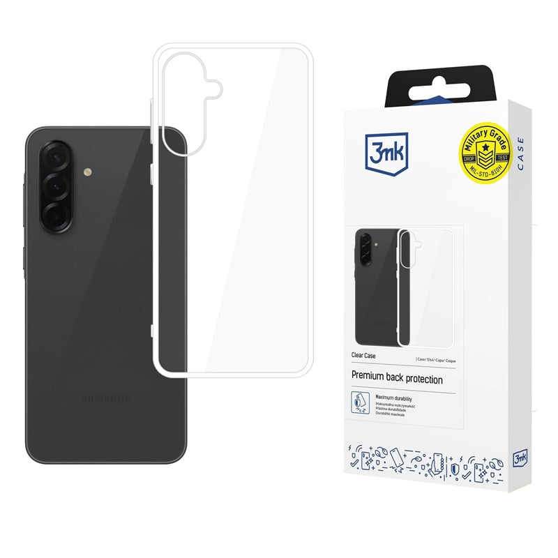 3mk Clear Case – dėklas Samsung Galaxy A37 (skaidrus)