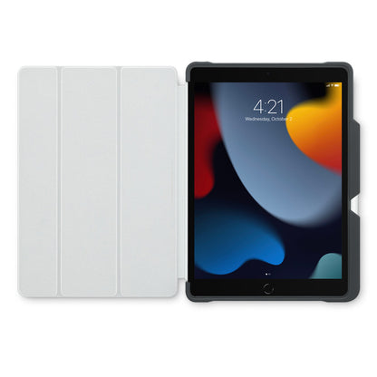 STM Dux Shell Duo - dėklas skirtas iPad 10.2 colio (2021) / 8 (2020) / 7 (2019) (juodas)