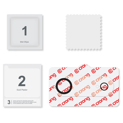 Crong Objektyvo apsauga - Kameros ir objektyvo stiklo apsauga iPhone Air