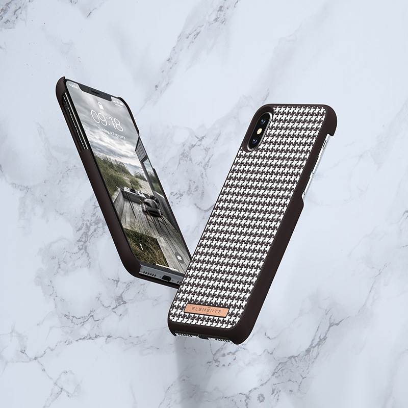 Nordic Elements Saeson Idun – Dėklas skirtas iPhone Xs Max (tamsiai rudas)