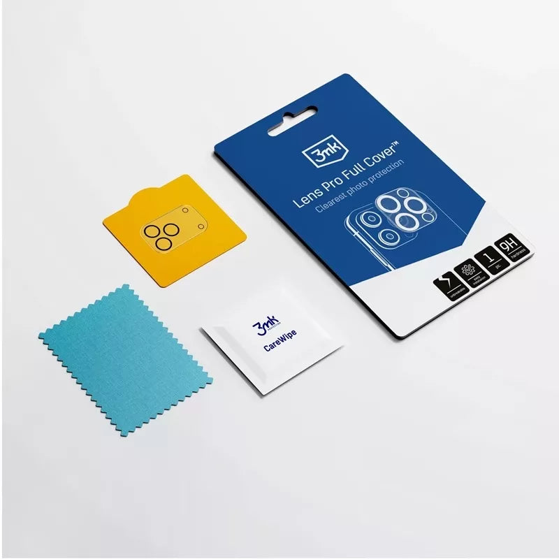 3mk Lens Pro Pilnas dangtelis - Kameros objektyvo stiklas, skirtas iPhone 17 Pro Max