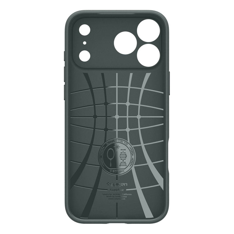Spigen Liquid Air – Dėklas, skirtas iPhone 17 Pro Max (Gilės žalia)