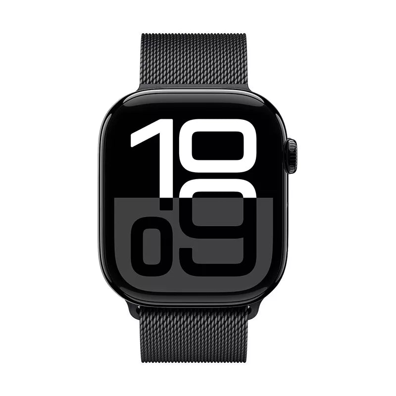 Crong Milano Steel - nerūdijančio plieno apyrankė „Apple Watch“ 38/40/41/42 mm (grafito spalva)