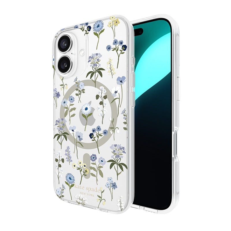 Kate Spade New York Apsauginis MagSafe – dėklas, skirtas „iPhone 16“ („Precious Bloom“)