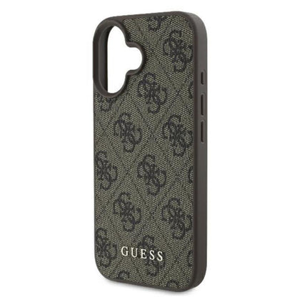Guess 4G Classic - Dėklas iPhone 16 Plus (rudas)