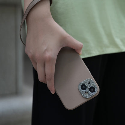 Moshi Napa MagSafe - odinis dėklas, skirtas „iPhone 15“ („Woodsmoke Brown“)