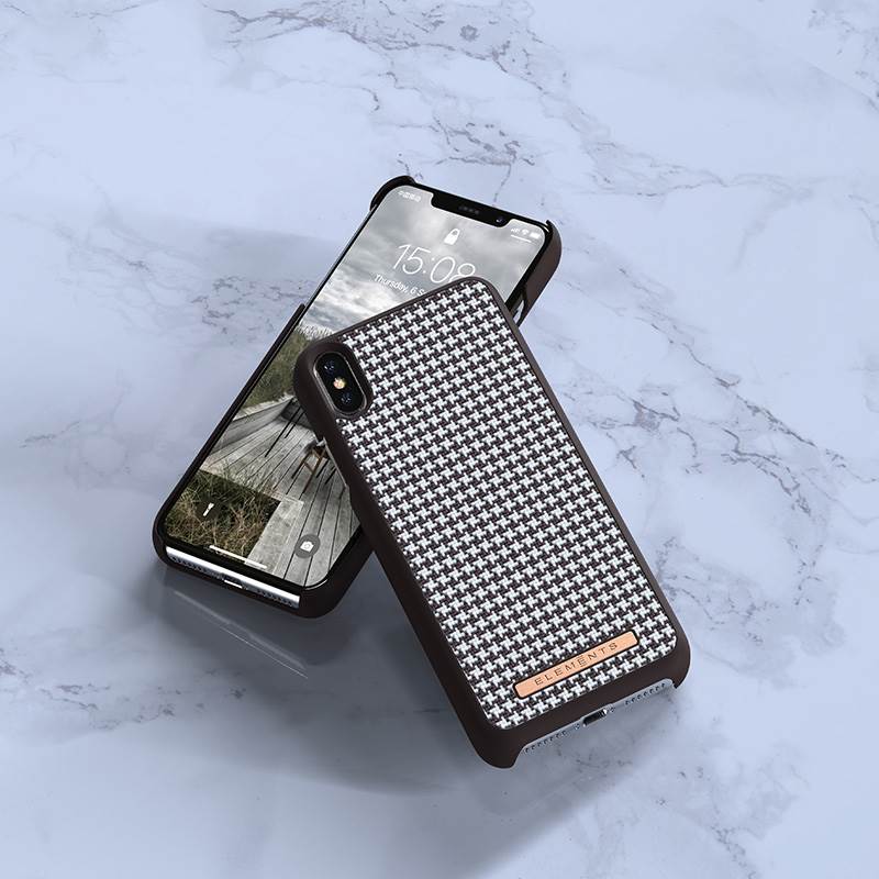 Nordic Elements Saeson Idun – Dėklas skirtas iPhone Xs Max (tamsiai rudas)