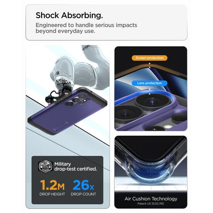Spigen Tough Armor MagSafe dėklas Samsung Galaxy S26 Ultra (Erbėtinė violetinė)