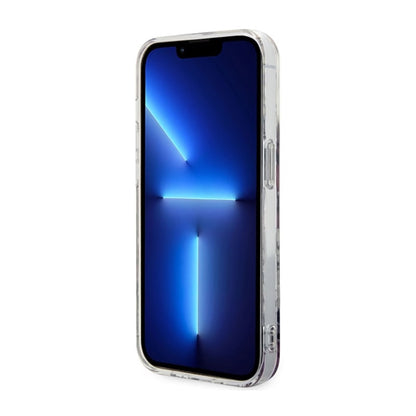 Guess Flower MagSafe - dėklas skirtas iPhone 14 Pro Max (rožinis)