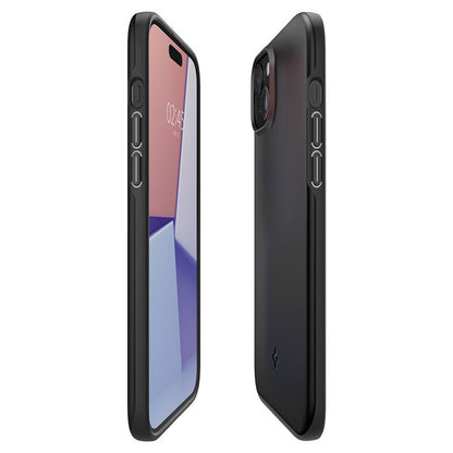 Spigen Thin Fit – dėklas, skirtas iPhone 15 (juodas)